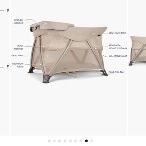 Portable Playard in Tan